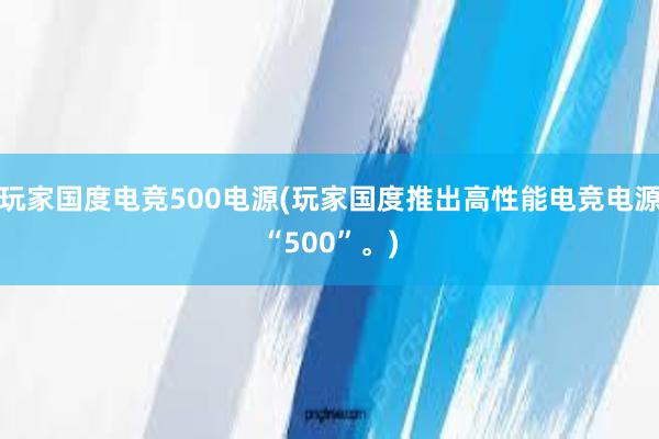 玩家国度电竞500电源(玩家国度推出高性能电竞电源“500”。)