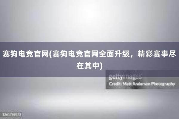 赛狗电竞官网(赛狗电竞官网全面升级，精彩赛事尽在其中)