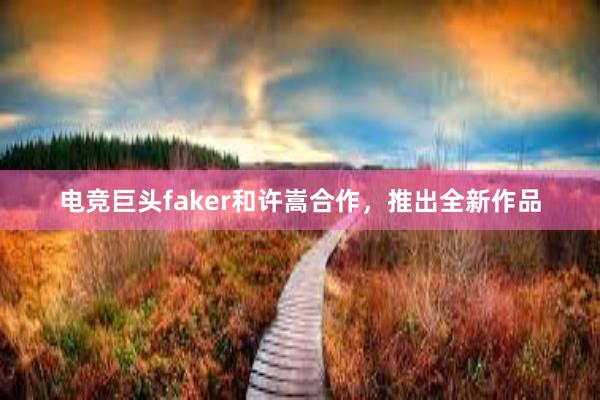 电竞巨头faker和许嵩合作，推出全新作品